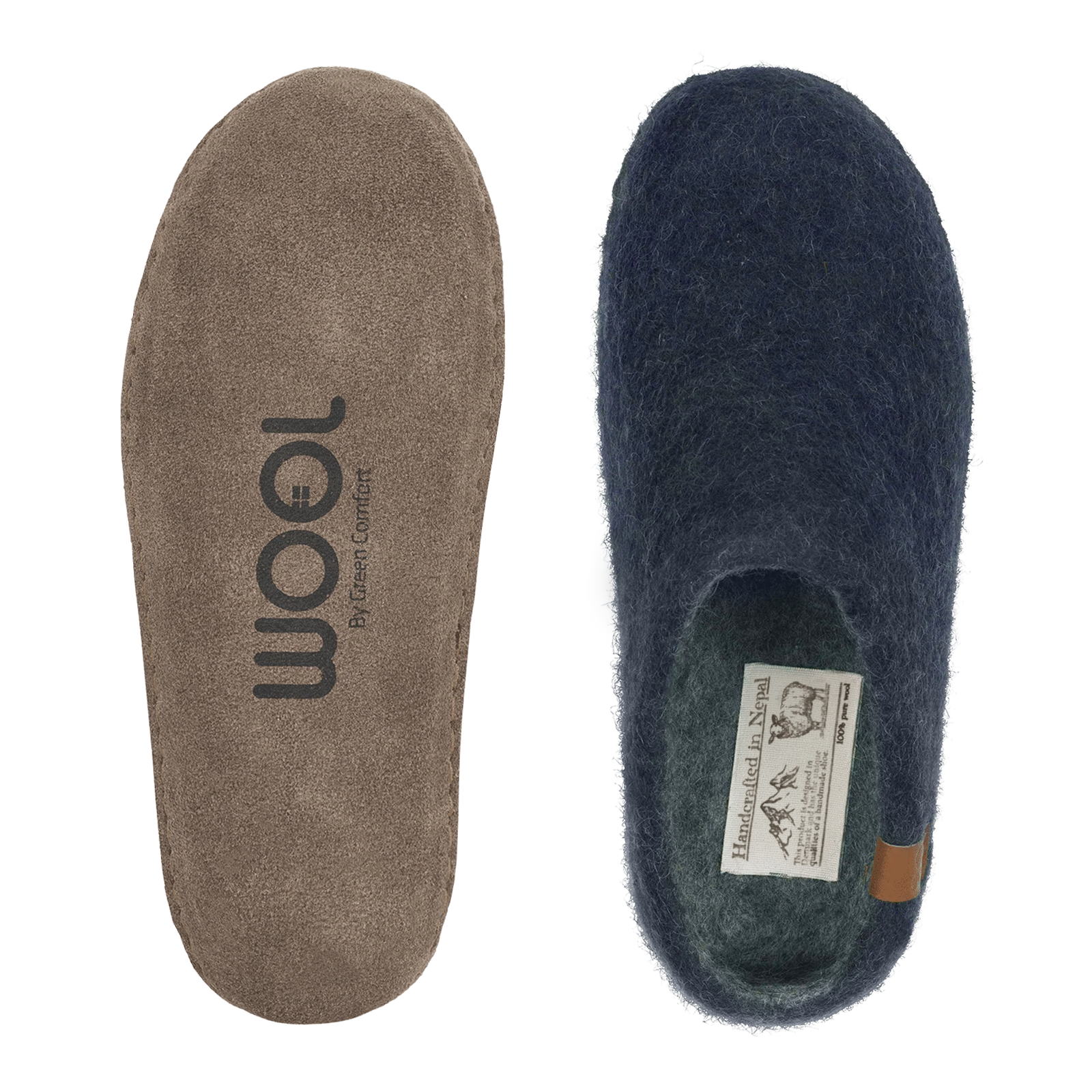 WOOL MAKALU - MARINE BLUE