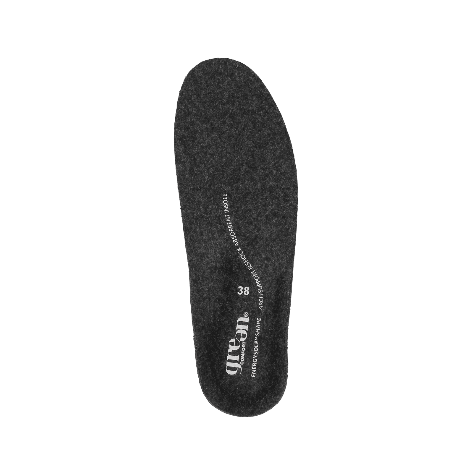 EnergySole™ Shape m. uld – 4,5 mm (Herre) - SORT