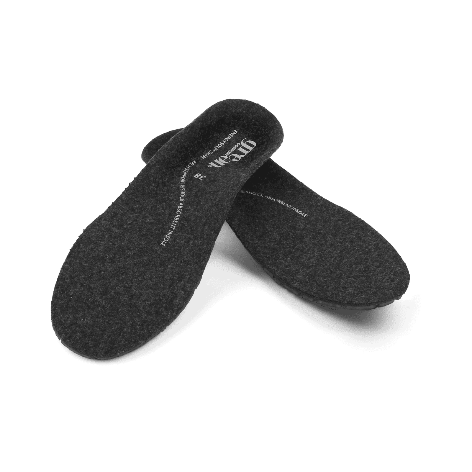 EnergySole™ Shape m. uld – 4,5 mm (Dame) - SORT
